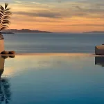 ヴィラ Aegean Soul Pool-sunset-hot Tub By Calypso Sunset *