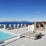 ヴィラ Aegean Soul Pool-sunset-hot Tub By Calypso Sunset