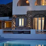 ヴィラ Aegean Soul Pool-sunset-hot Tub By Calypso Sunset