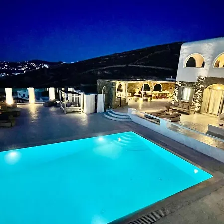 빌라 Aegean Soul Pool-sunset-hot Tub By Calypso Sunset *