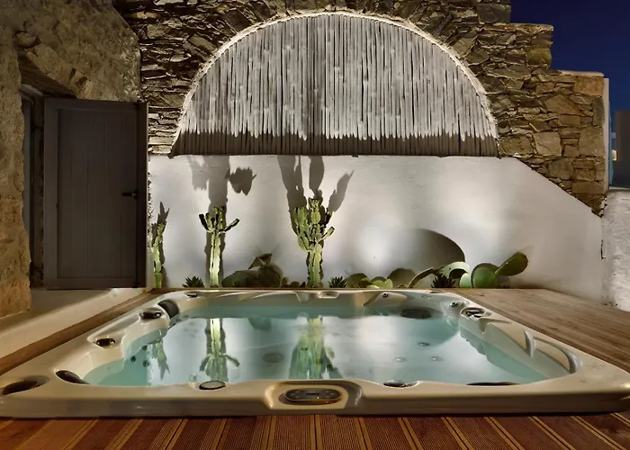 Aegean Soul Pool-sunset-hot Tub By Calypso Sunset *