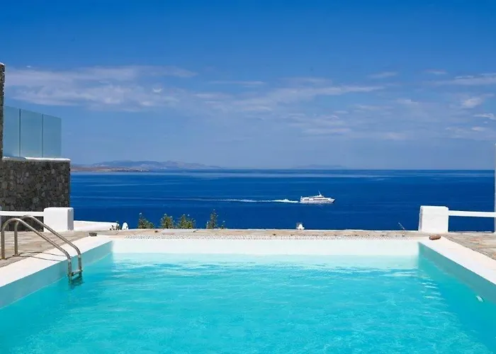 Aegean Soul Pool-sunset-hot Tub By Calypso Sunset Villa *