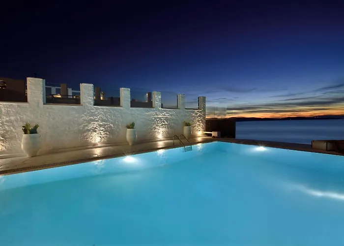 וילה Aegean Soul Pool-sunset-hot Tub By Calypso Sunset *