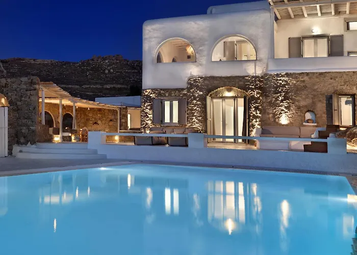 Aegean Soul Pool-sunset-hot Tub By Calypso Sunset * Mykonos Town
