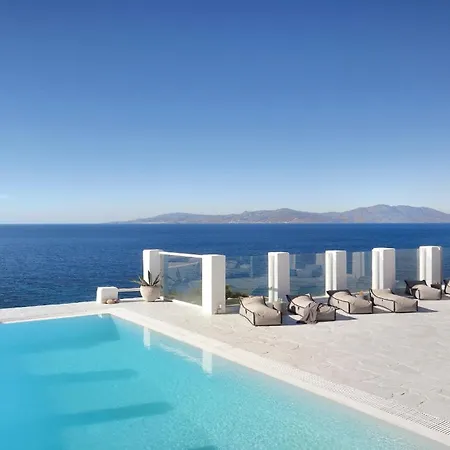 Aegean Soul Pool-sunset-hot Tub By Calypso Sunset Villa Mykonos Town