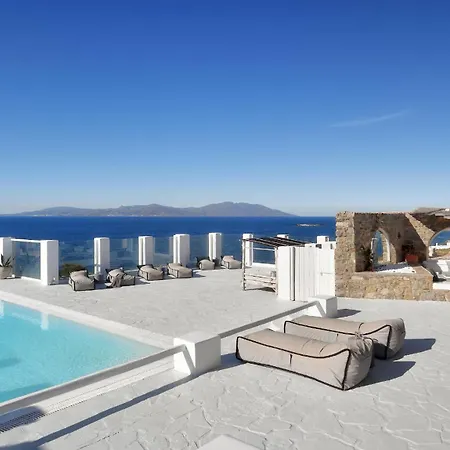 Vila Aegean Soul Pool-sunset-hot Tub By Calypso Sunset