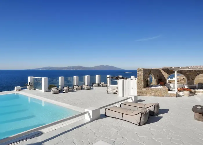 빌라 Aegean Soul Pool-sunset-hot Tub By Calypso Sunset