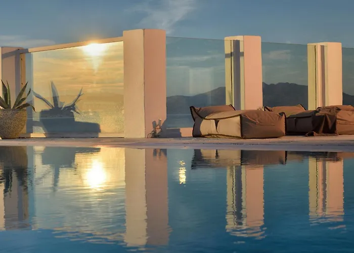 Aegean Soul Pool-sunset-hot Tub By Calypso Sunset * Mykonos Town