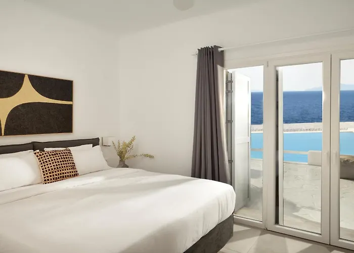 Aegean Soul Pool-sunset-hot Tub By Calypso Sunset Mykonos Town